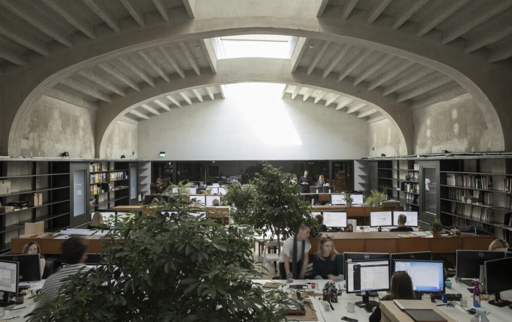 Modern architecture filming location in Slovenia or Croatia