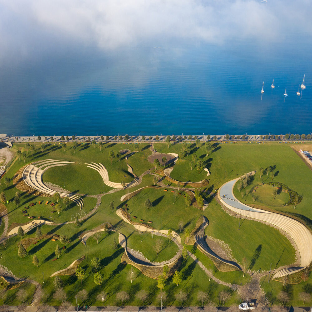 Modern architecture filming location in Slovenia or Croatia